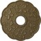 Ekena Millwork Terrones Butterfly Medallion (Canopies up to 3 7/8"), 17 7/8"OD x 3 7/8"ID x 1"P, Mississippi Mud CM17TSMMF - alternate 1